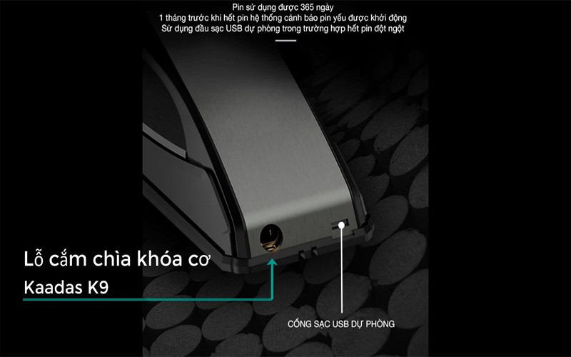 Khóa cửa vân tay 2 chiều được sử dụng phổ biến hiện nay 5