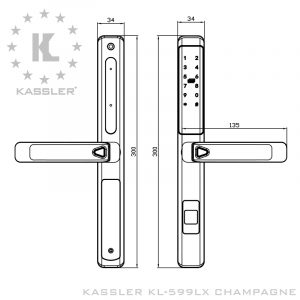Kassler KL - 599LX Champage Gold