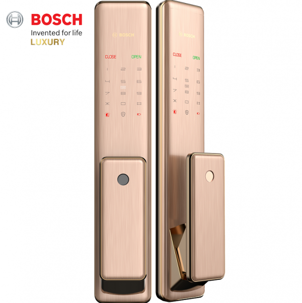 Khóa cửa điện tử Bosch FU780K - màu đồng 5